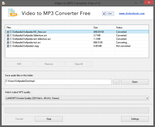 Free Video to MP3 Converter download