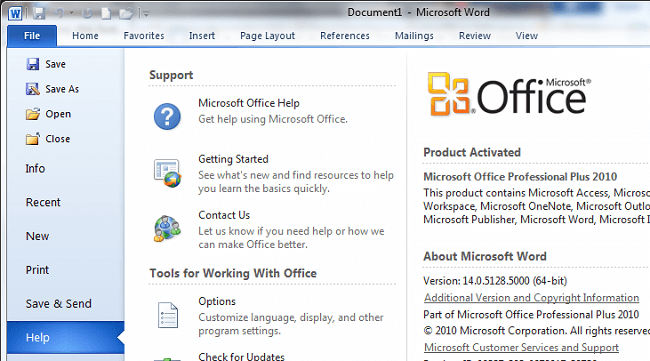 microsoft office 2010 free