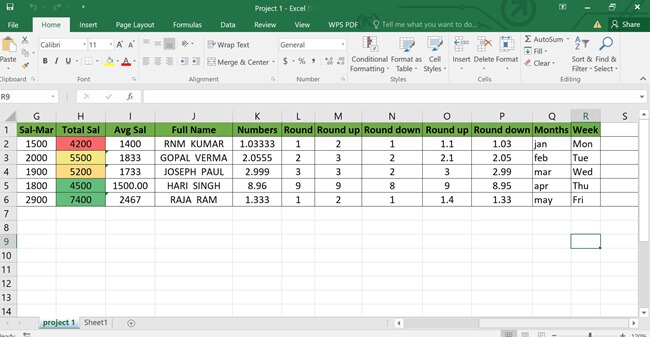 Microsoft Excel 2016